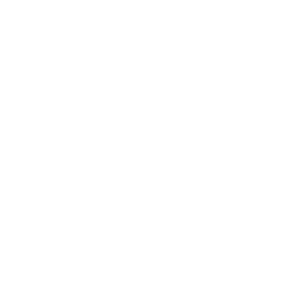 Logo ElleBam fée seul. Dessin sous fous forme de tracé d'une fée, dont la tête est de profil, des ailes confondu avec les bras, vêtu d'un body à ceinture et des jambes droites. Le dessin est de couleur blanche.