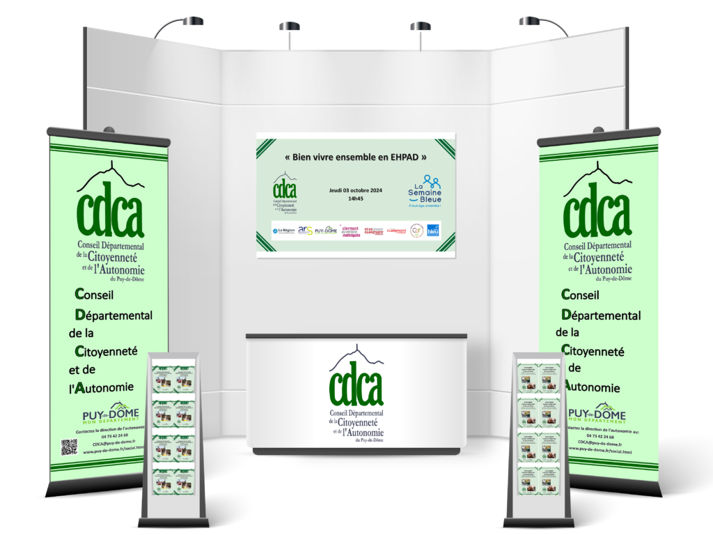Stand du CDCA (Conseil Départemental de la Citoyenneté et de l'Autonomie)